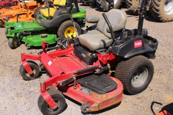 TORO Z MASTER ZERO TURN MOWER KOHLER ENG, 60" DECK, 3034 HRS TAG # 2398Z