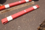 UNUSED FORKLIFT EXTENSION FORKS 72