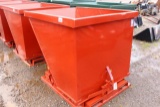 STANDARD DUTY 2 CUBIC YARD SELF DUMPING HOPPER 4,000 LB. CAPACITY, TAG# 5313