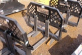 BLUE DIAMOND 48' SKID STEER PALLET FORKS TAG# 2835Z