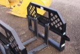 BLUE DIAMOND 48' SKID STEER PALLET FORKS TAG #2833Z