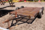 10' BUMPER PULL UTILITY TRAILER *NO TITLE* TAG# 4497