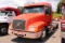 1998 VOLVO TANDEM AXLE ROAD TRACTOR W/ SLEEPER VOLVO ENGINE, 10 SPD TRANS, SHOWING 70,414 MILES, *TI