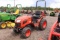 KUBOTA B2620 4WD TRACTOR 3PT HITCH, DSL,P/S, PTO, ROLL BAR, SHOWING 462 HRS, S/N# 51155, TAG# 9398