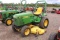 JOHN DEERE 855 4WD LAWN TRACTOR DSL,P/S, OROPS, 72