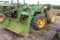 JOHN DEERE 2755 4WD, W/ JD 245 LOADER,OROPS, 3 PT HITCH, PTO, DUAL REMOTES, SHOWING 5973 HRS, S/N L0