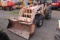 FORD 2000 INDUSTRIAL 2WD GASOLINE TRACTOR W/LOADER, 3PT HITCH, PTO, SHOWING 247 HRS