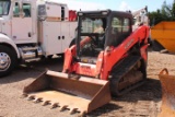 KUBOTA SVL75-2 SKID STEER C/H/A, AUX HYDRAULICS, SHOWING 1093 HRS, S/N# 26672, TAG# 9399