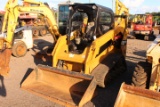 '15 CATERPILLER 257D OROPS, AUX HYD, QUICK ATTACH, SHOWING 1859 HRS, S/N# CAT0257DTEZW01344, TAG# 10