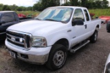 2005 FORD F-250 PICKUP TRUCK 4WD, AUTO TRANS, EXTENDED CAB, DSL ENG, ( DOES NOT RUN), *TITLE*, VIN#