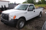 '11 FORD F-150 SINGLE CAB PICKUP TRUCK 4WD, AUTO TRANS, SHOWING 146,935 MILES, *TITLE*, VIN# 1FTMF1E