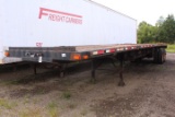 2003 WABASH 48' SEMI FLATBED TRAILER * NO TITLE*, TAG# 5760