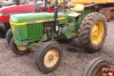 JOHN DEERE 2240 2WD TRACTOR DSL, 3PT HITCH, PTO, SHOWING 4530 HRS, S/N# 197072, TAG# 10141