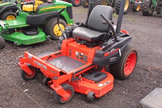 KUBOTA Z122E ZERO TURN MOWER 48" DECK