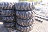 SET OF 4 UNUSED 12-16.5 SKID STEER TIRES