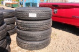 SET OF 4 UNUSED 235/80/R16 TRAILER TIRES