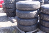 SET OF 4 UNUSED 235/80/R16 TRAILER TIRES