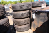 QTY 4) ST225/7515 TIRES