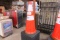 UNUSED QTY 42) REFLECTIVE TRAFFIC CONES