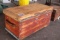 LARGE ANTIQUE WOOD BOX/ W/COPPER HANDLE