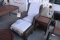 QTY 1) OUTDOOR HIGH BACK CHAIR W/ CUSHIONS