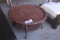 QTY 1) OUTDOOR ROUND WICKER TABLE