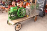 JOHN DEERE 3 HP HIT & MISS ENGINE ICE CREAM MAKER