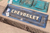 CHEVROLET METAL TAILGATE