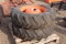 SET OF 2) 12.4 X 24 TRACTOR TIRES