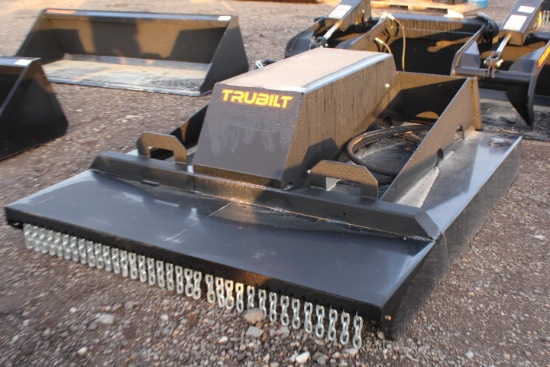 UNUSED 60" TRUBILT SKID STEER BRUSH CUTTER