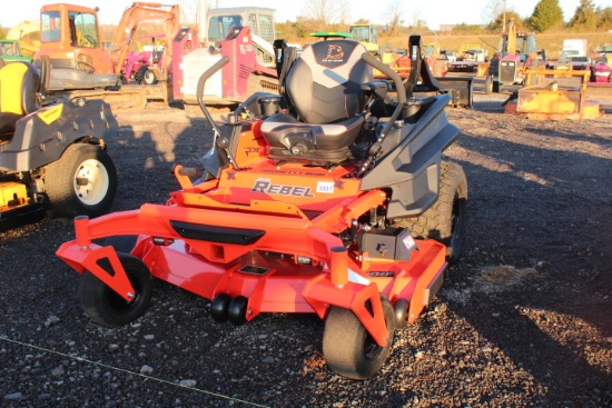 UNUSED BAD BOY REBEL ZERO TURN MOWER