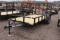 2021 UNUSED LONE WOLF 6' X12' BUMPER PULL TRAILER