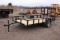 2021 UNUSED LONE WOLF 6' X12' SINGLE AXLE TRAILER