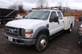 2008 FORD F-450 4X4 CREW CAB