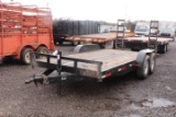 2006 18' DUAL AXLE WASCO TRAILER