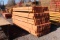 STACK OF 8' PALLET RACKING CROSS MEMBERS