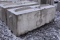 2 X 2 X 6 CONCRETE BARRIER