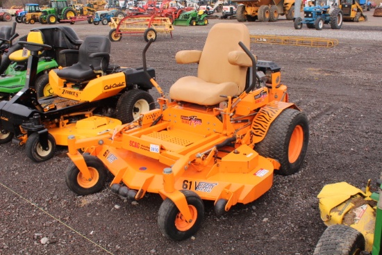 SCAG TURF TIGER 61" DECK ZERO TURN MOWER