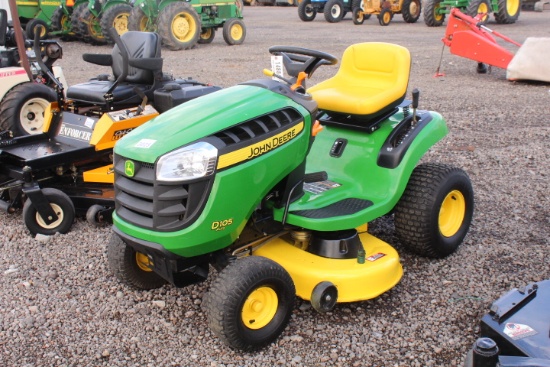 JOHN DEERE D105 AUTO RIDING MOWER