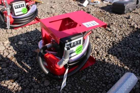 UNUSED DSL TRANSFER PUMP 12V W/ MOTOR