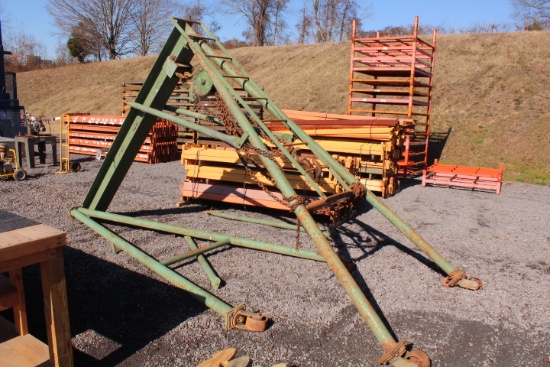 12' T X 10' W 5 TON JETT A-FRAME SHOP HOIST