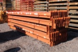 STACK OF 12' PALLET RACKING CROSS MEMBERS