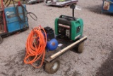 GENERATOR & AIR COMPRESSOR ON ROLLING CART