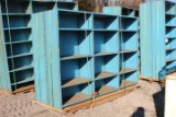 PALLET OF TWO METAL SHELVING