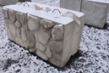 2'X2' CONCRETE BLOCK W/ STAMPING