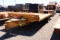 1997 25' HURST DUAL TANDEM AXLE EQUIPMENT TRAILER