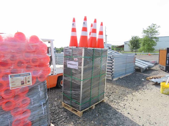 QTY 252) 29" REFLECTIVE TRAFFIC CONES