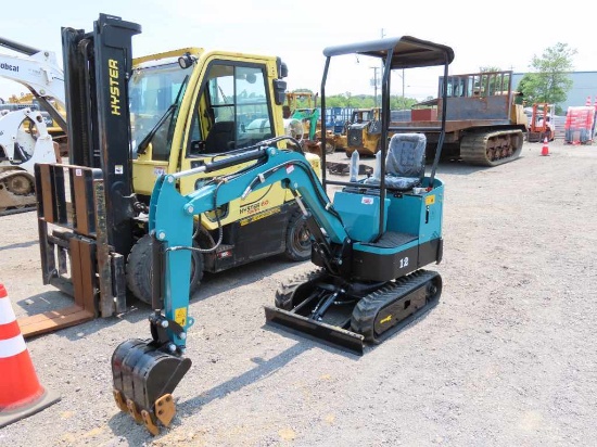 UNUSED AGRO TK 12 GASOLINE MINI EXCAVATOR