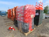 SKID OF 100 UNUSED T-TOP TRAFFIC CONES