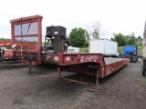 '87 LANDOLL 48' TRIPLE AXLE HYDRAULIC TILT TRAILER
